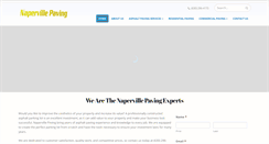 Desktop Screenshot of napervillepaving.com